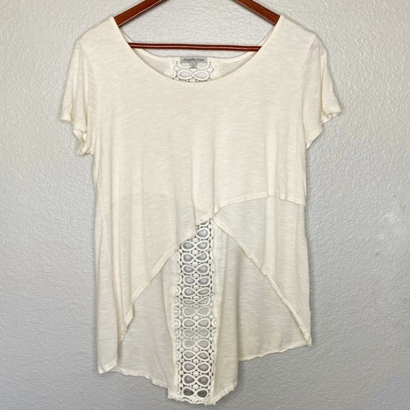 Charlotte Russe Tops - Charlotte Russe Crochet Crop Top